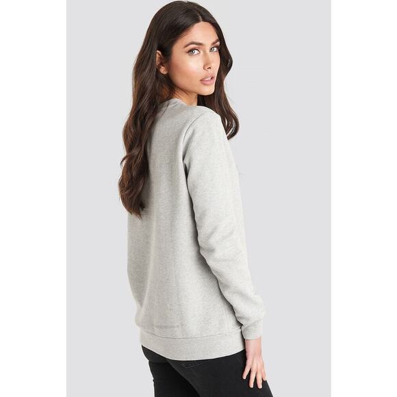 Calvin Klein Monogram Logo Sweatshirt Light Grey Heather Size XXL - Picture 2 of 6